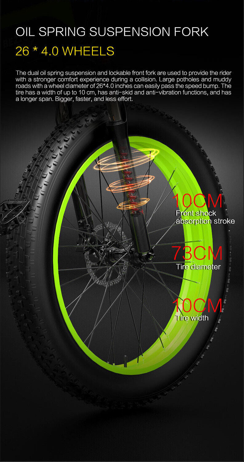 NEW Bezior X1500 E-Bike Aluminum Alloy 48v 1500W Electric Bike Bicycle