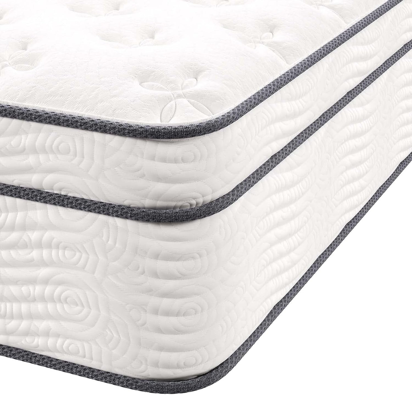 NEW Queen Hybrid Mattress 14 Inch Memory Foam Wrapped Coils