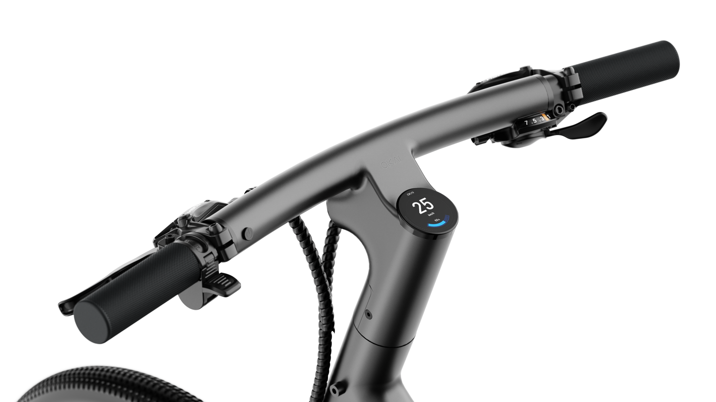 NEW Minimalist Fitness Step-through e-Bike w/ up to 62 miles Max Operating Range and 20 MPH Max Speed - Matte Black