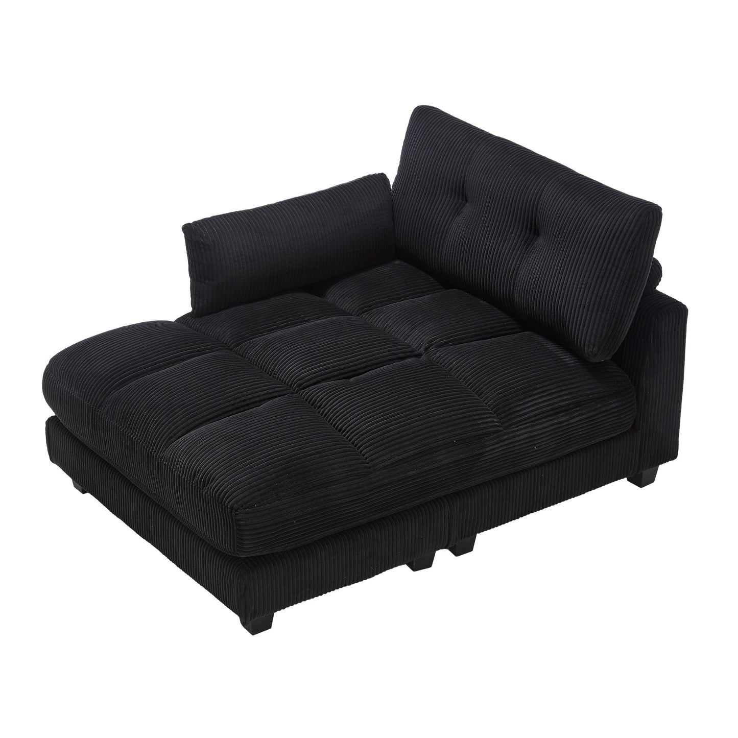 NEW UNITED WE WIN Sleeper Sofa Couch Bed,Oversized Chaise Lounge Chair Cozy Cloud Couch