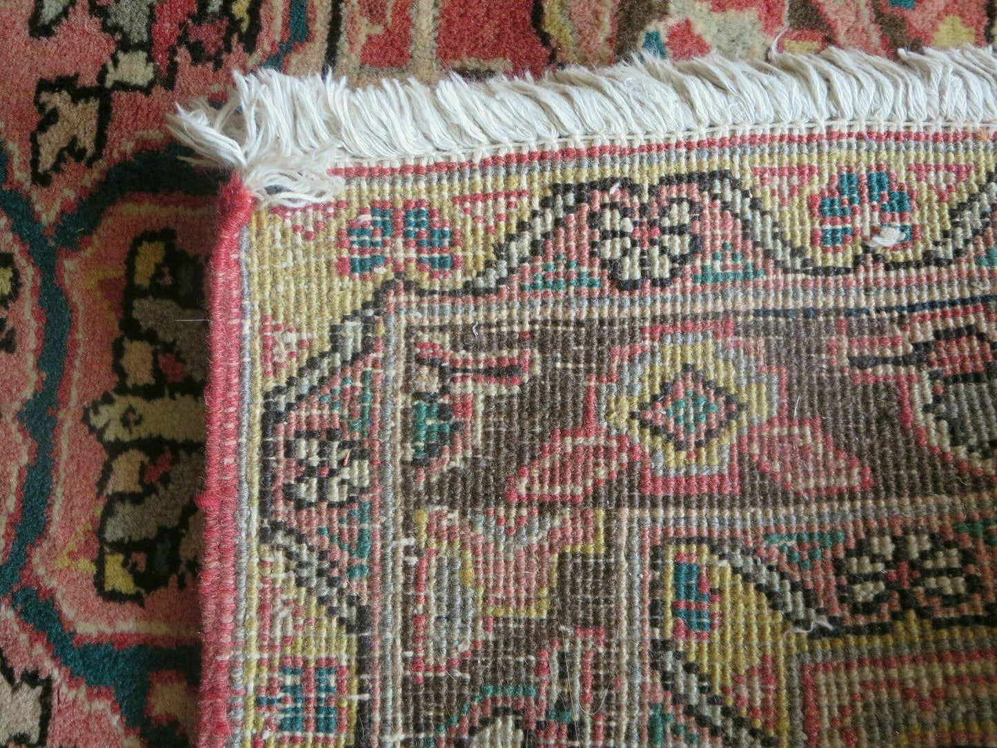 USED 3' 9" X 10' 6" Semi Antique Handmade Turkish Wool Runner Rug