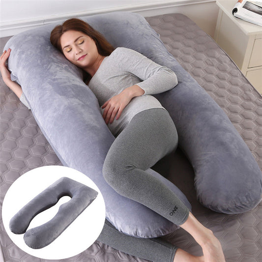NEW Summer Sleeping Support Pillow For Pregnant Women U Shape Maternity Pillows Pregnancy Ice Silk