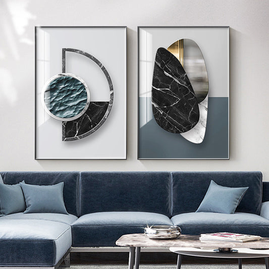 NEW  Abstract Geometric Canvas Painting Picture Home Decor Wall Poster