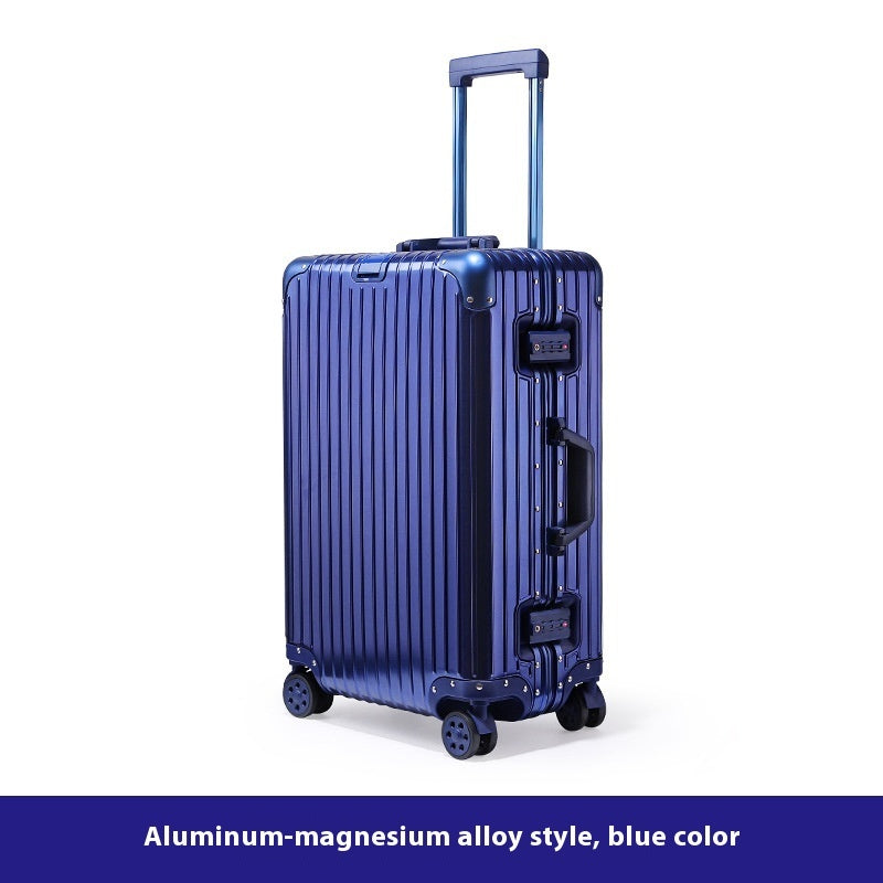 New Alloy Trolley Case Luggage Business Travel Luggage
