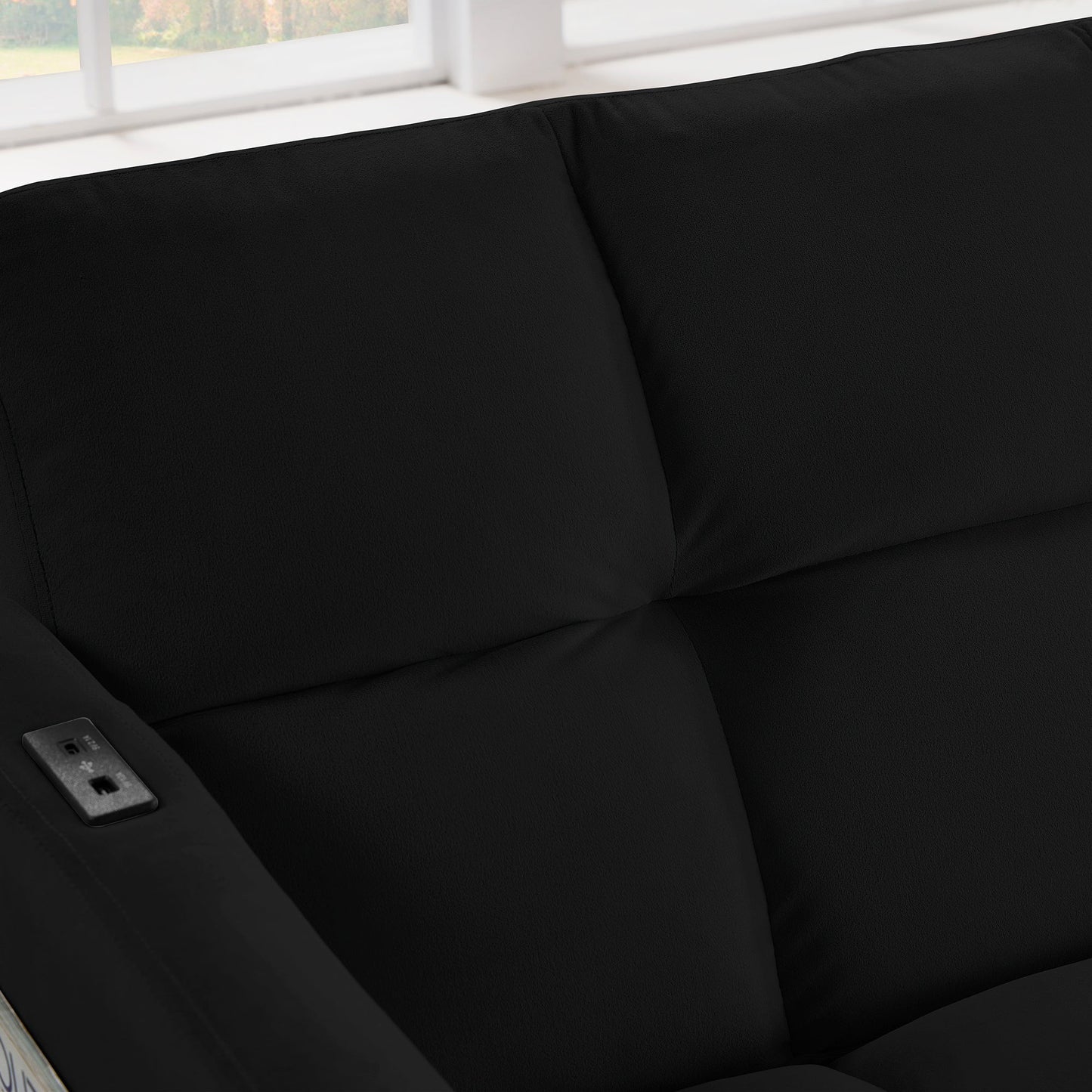 NEW Tufted Velvet Futon Couch Convertible Folding Sofa Bed