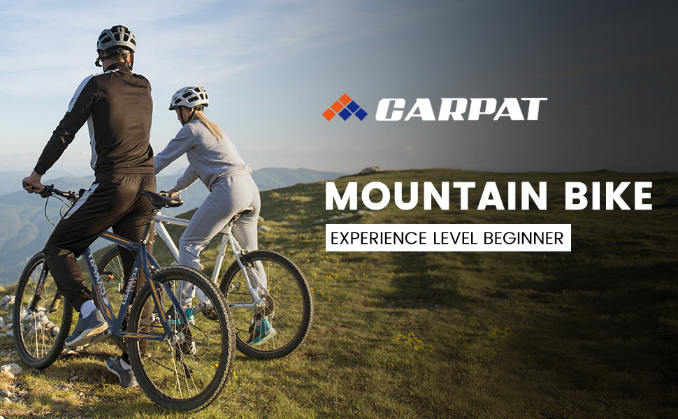 NEW S24109 Elecony 24 Inch Fat Tire Bike Adult/Youth Full Shimano 7 Speeds Mountain Bike, Dual Disc Brake, High-Carbon Steel Frame, Front Suspension, Mountain Trail Bike, Urban Commuter City Bicycle