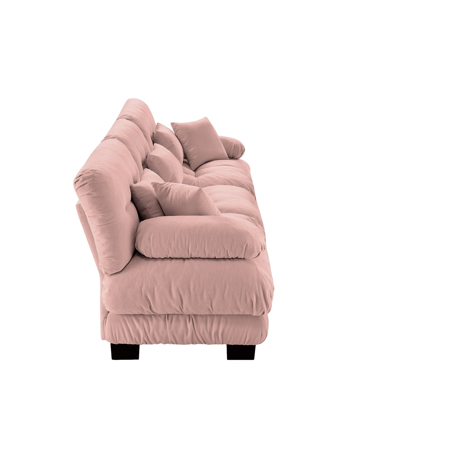 NEW 3-Seater Sectional Modular Deep Seat Chenille Soft Comfy Upholstered Sofa Couch