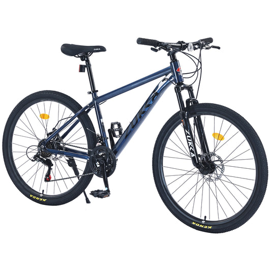 NEW 27.5 Inch Wheels 21 Speed Mountain Bike, for Men Women Boys and Girls, Front Suspension,Aluminum Alloy Frame