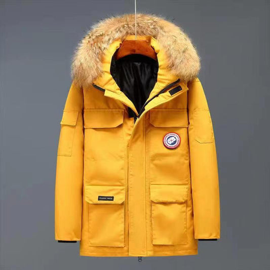 NEW Winter Men's Mid-length Couple Outdoor