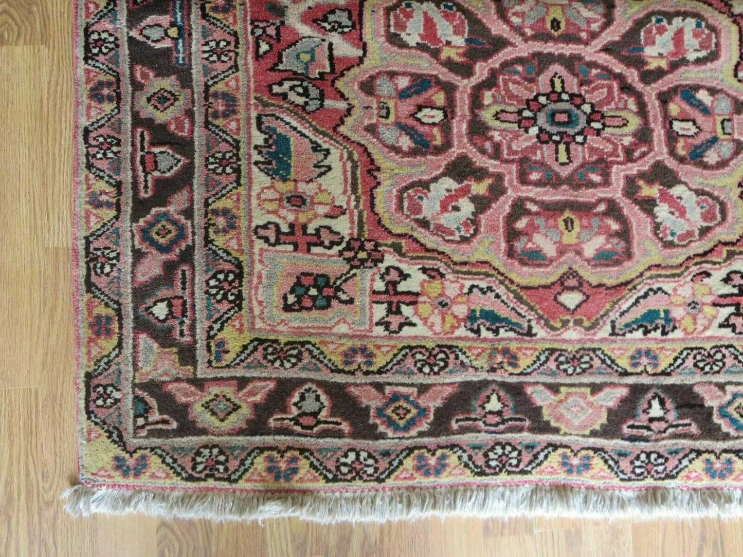 USED 3' 9" X 10' 6" Semi Antique Handmade Turkish Wool Runner Rug