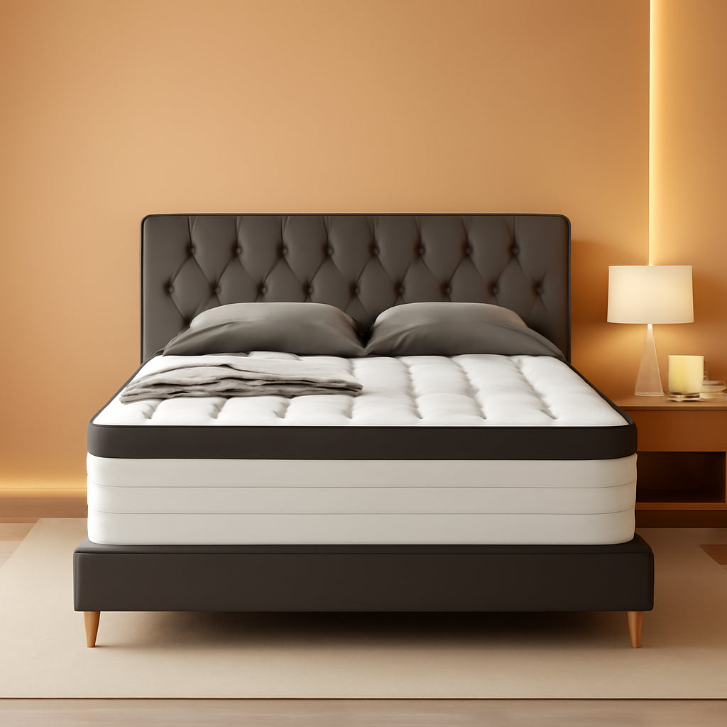 NEW 10 Inch Hybrid Full Size Memory Foam Pocket Spring Mattress