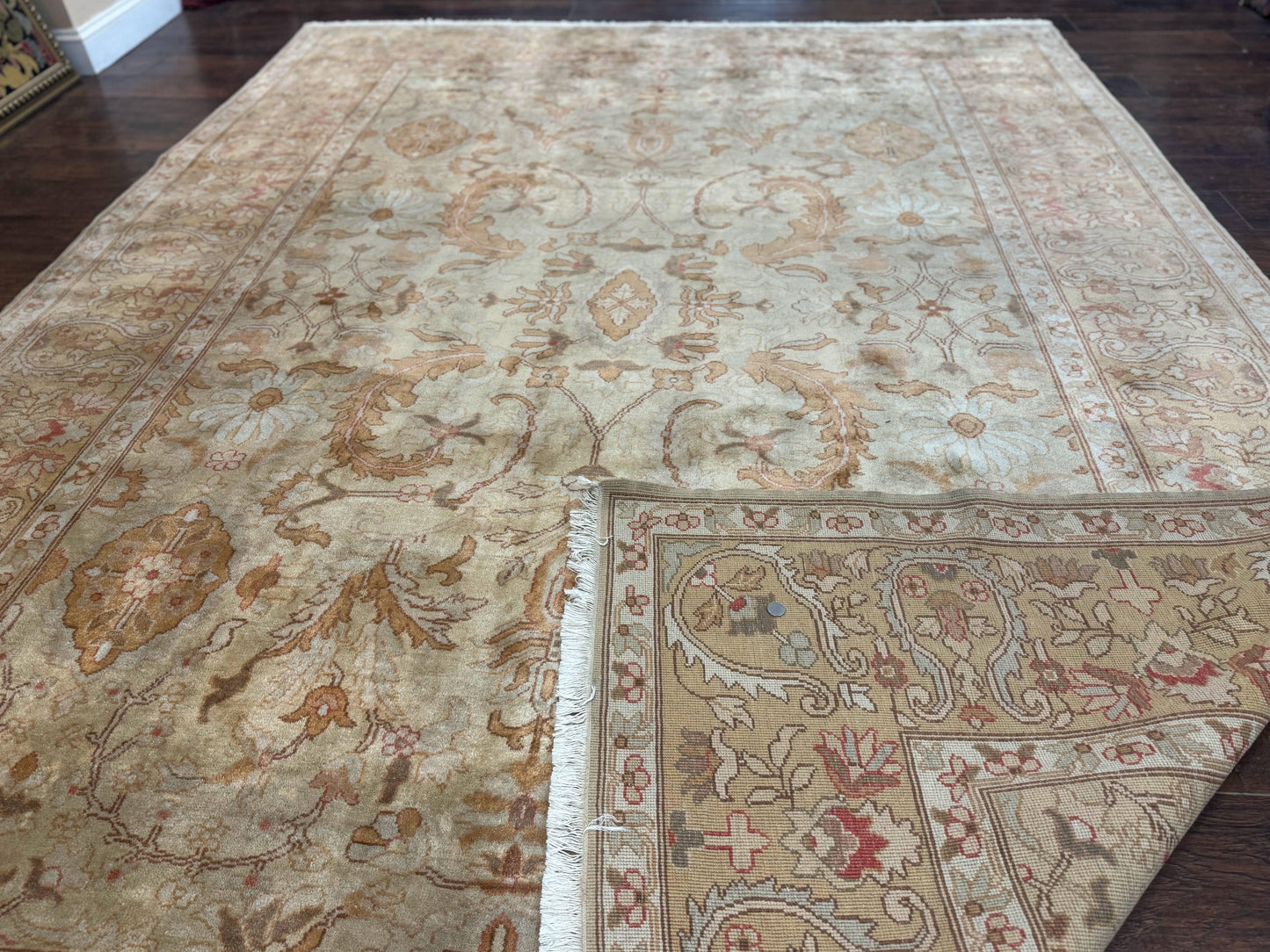 USED Turkish Oushak Rug 8 x 11.6