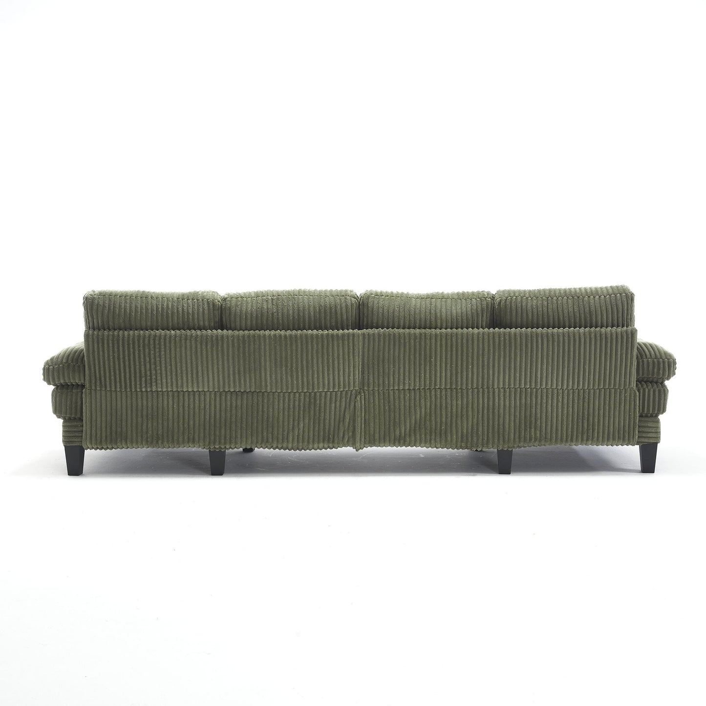 NEW VIDEO provided][New]U-Shaped Couch with Oversized Seat,4-Seat Sofa  with Double Chaise,Comfortable and spacious indoor furniture for Living Room,Apartment