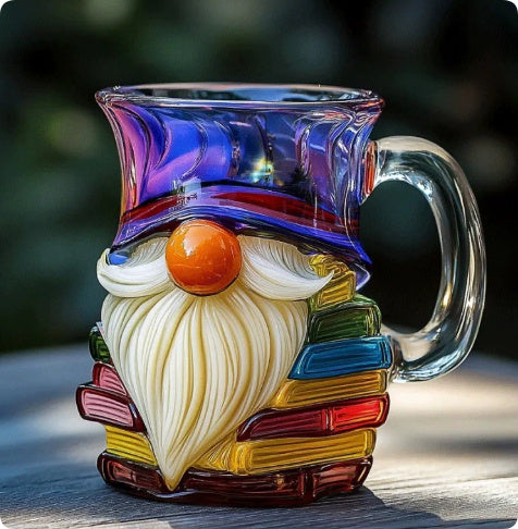 New Painted Book Coffee Cup Unique Book Stacking Coffee Cup