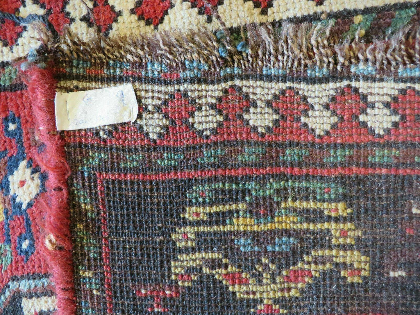 USED 3' 3" X 10' Hand-Knotted Antique Handmade Caucasian Kazak Wool Runner Rug