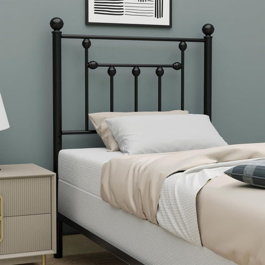 NEW Victorian Twin Size Metal Bed Frame with Adjustable Headboard