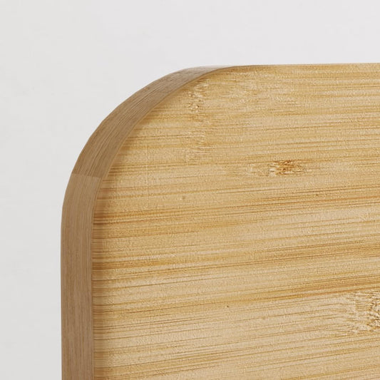 NEW Natural Bamboo Cal King Headboard Easy Tool Free Setup