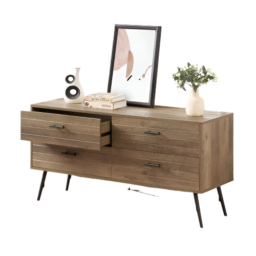 NEW Four Drawer TV Stand Cabinet