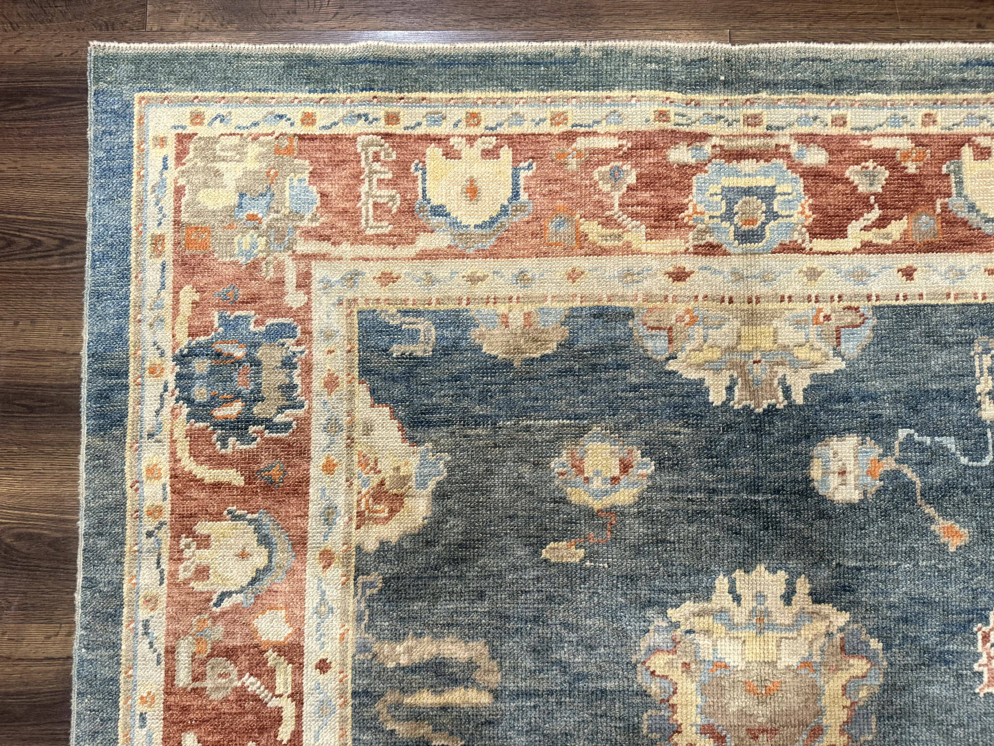 USED Turkish Oushak Rug 6x9, Sultanabad Carpet, Medium Size Oriental Rug