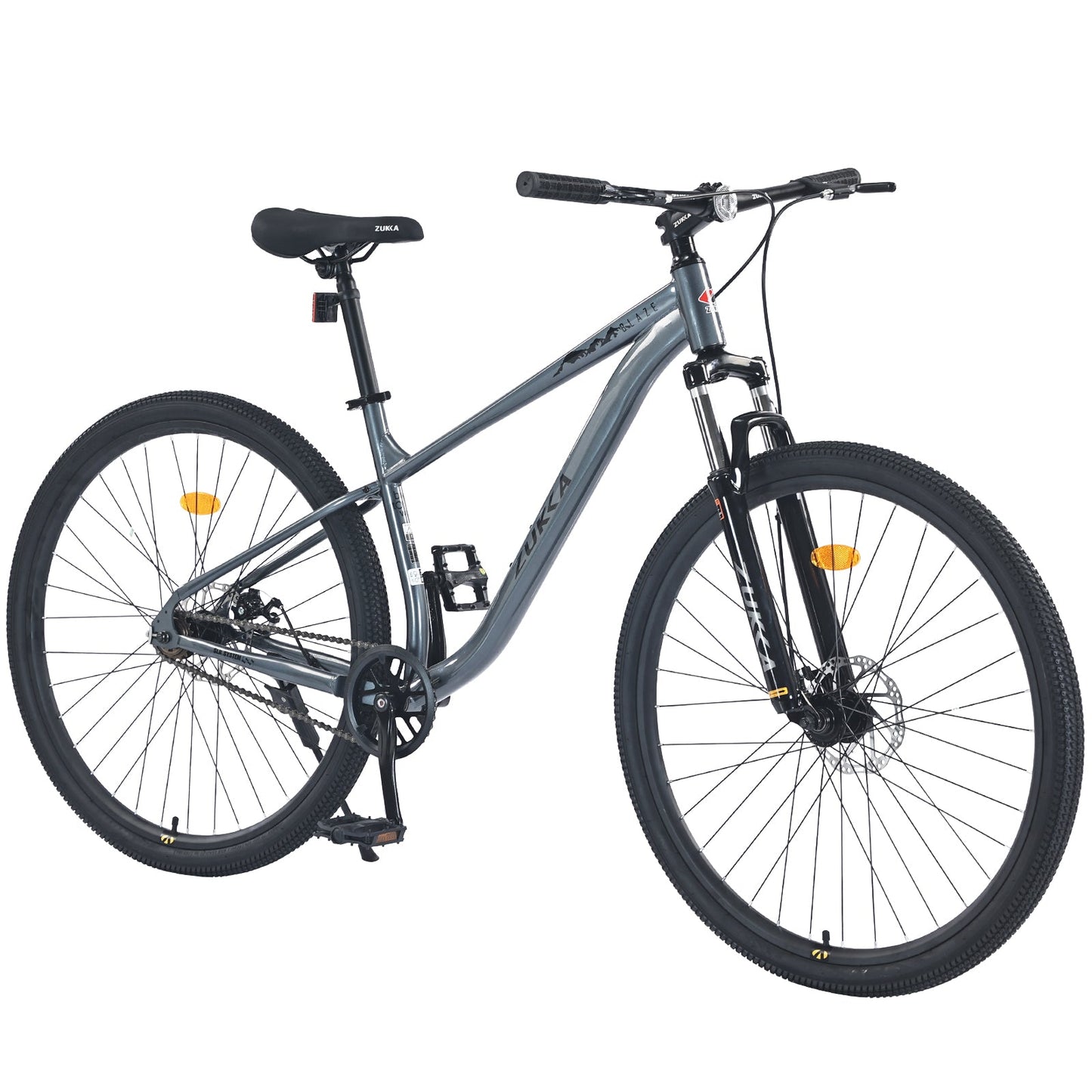 NEW 29 Inch Wheels Single Speed Mountain Bike, for Men Women Boys and Girls, Front Suspension, Steel Frame