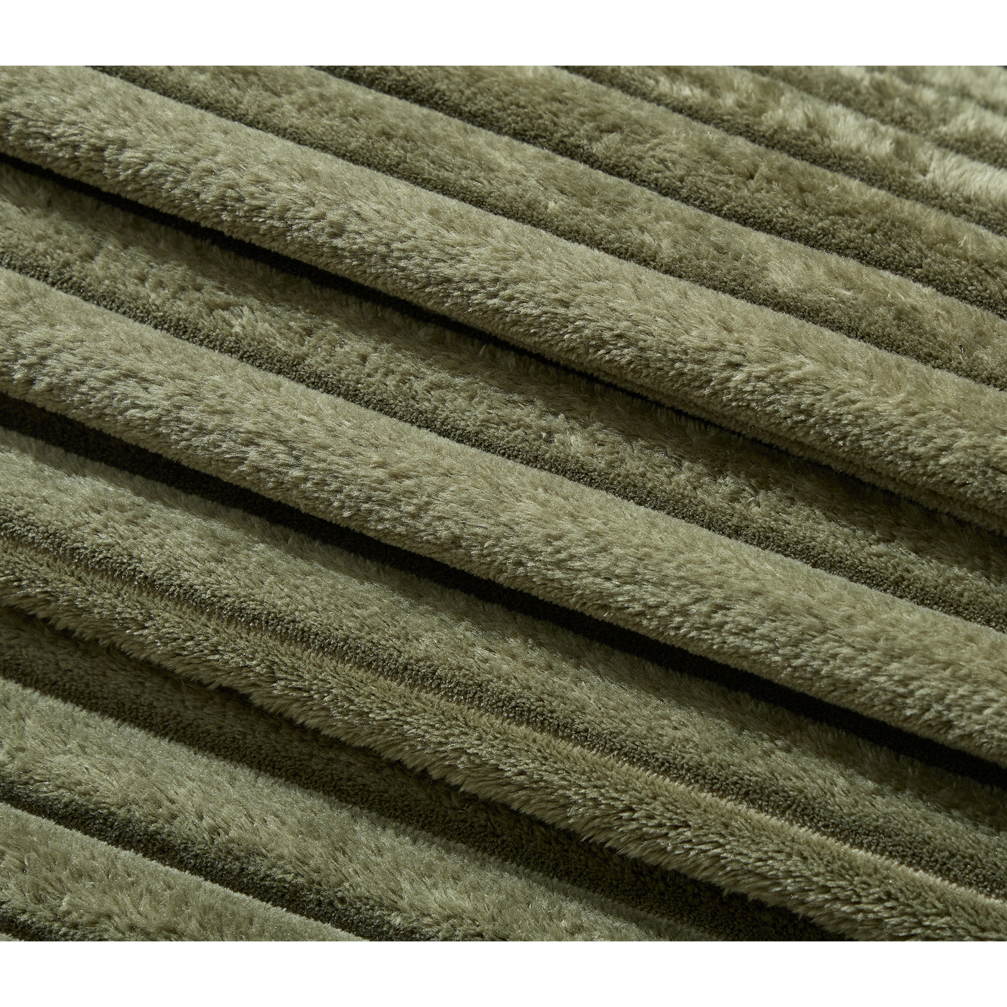 NEW NEW ARRIVED] [VIDEO PROVIDED] Oversized Two-Piece Couches, L Shaped Sofa, Corduroy, Left Chaise Daybed,with Armrests,Eight Throw Pillows,Corner Sofa,Easy To Assemble, Green