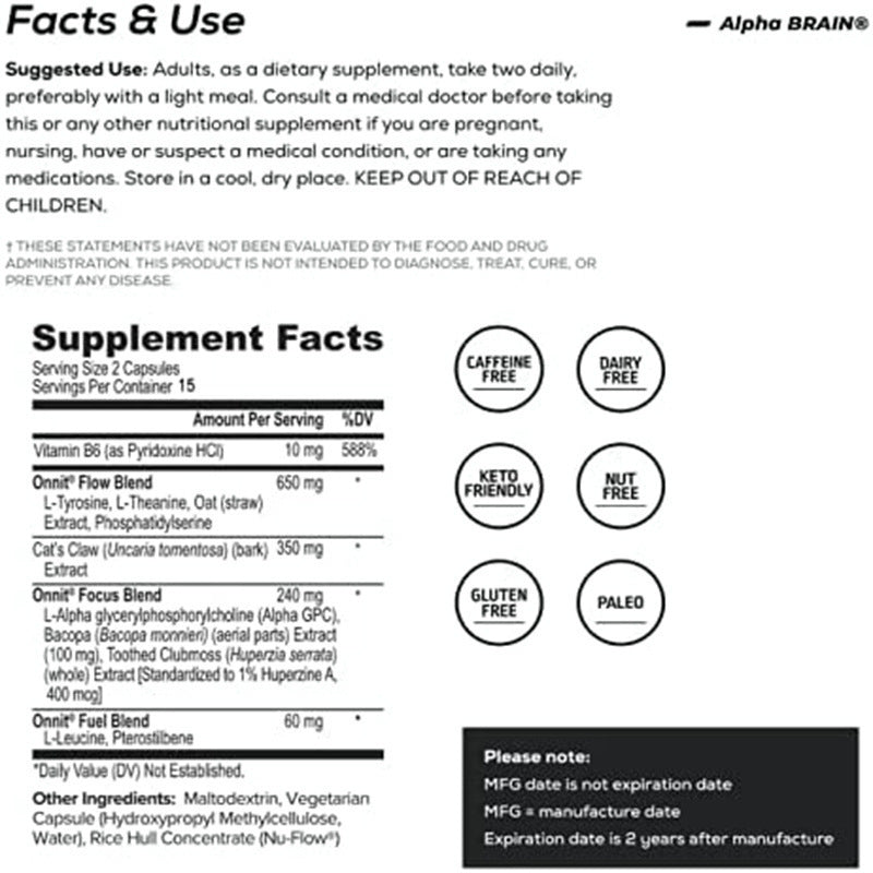 NEW L Theanine Brain Supplement