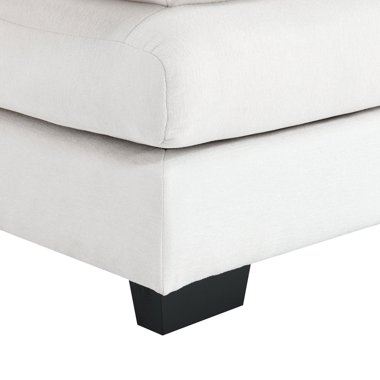 NEW Modern U-shaped Sectional Sofa with Waist Pillows, 6-Seat Upholstered Symmetrical Sofa Furniture, Sleeper Sofa Couch with Chaise Lounge, Chenille and Velvet Options