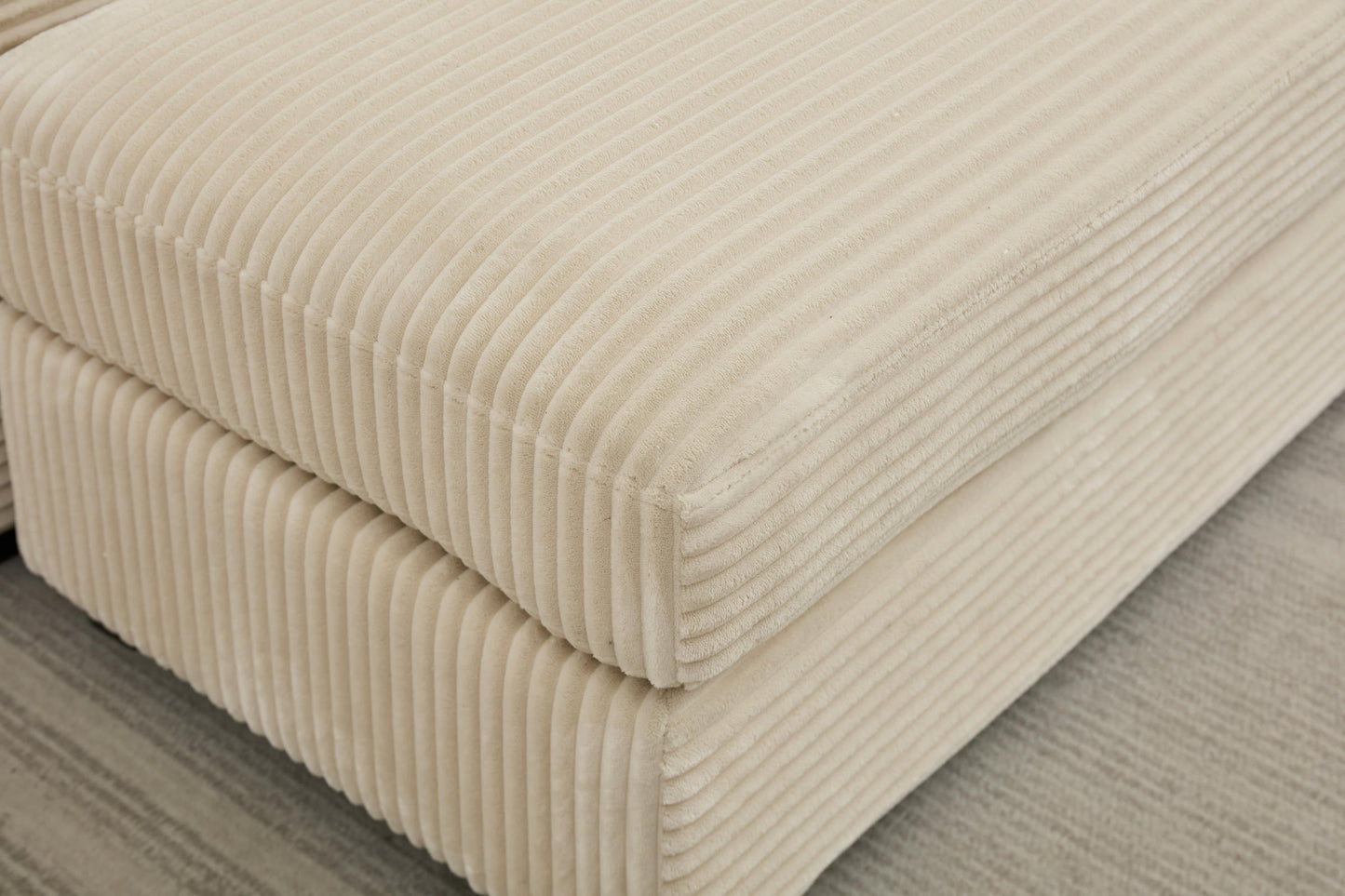 NEW Combination Modular Convertible Sectional Upholstered Deep Seat Sofa Bed Set with Armrest Storage Stainless Steel Cup Holders and USB Ports