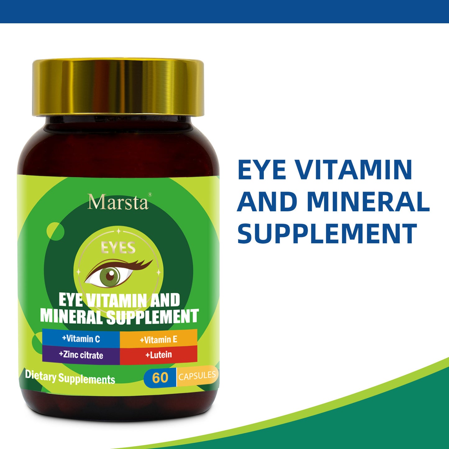 NEW Eye Vitamin And Mineral Supplements