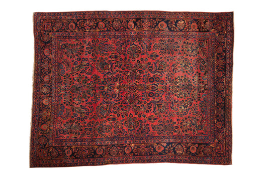 USED 6.5x8.5 Antique Sarouk Carpet