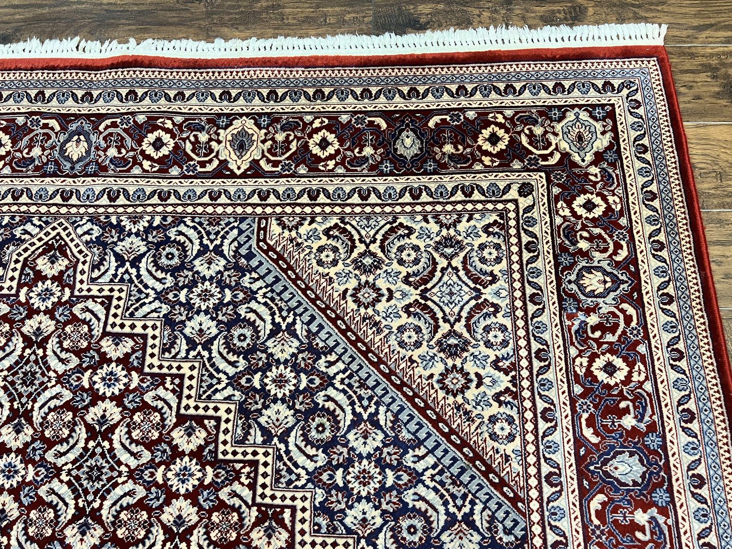 USED Karastan Rug 8x10, Kara Shah Red Bidjar, Belgium Power Loomed Rug, Wool Pile Karastan Rug, Vintage