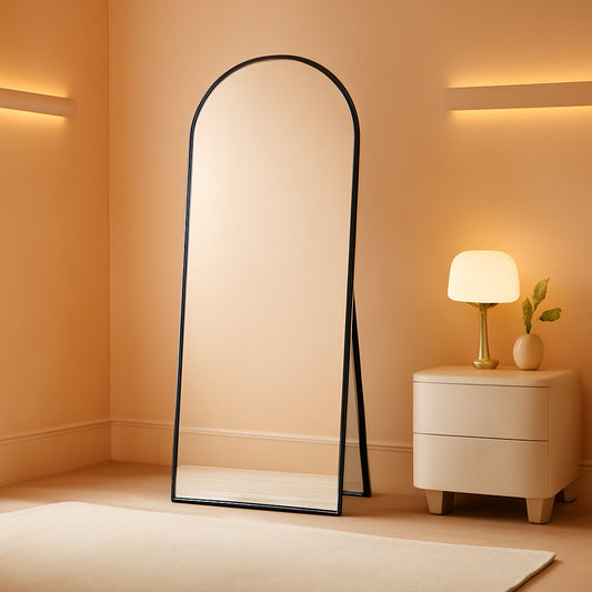 NEW Arched Full Length Mirror 56 X 19 Inches Free Standing