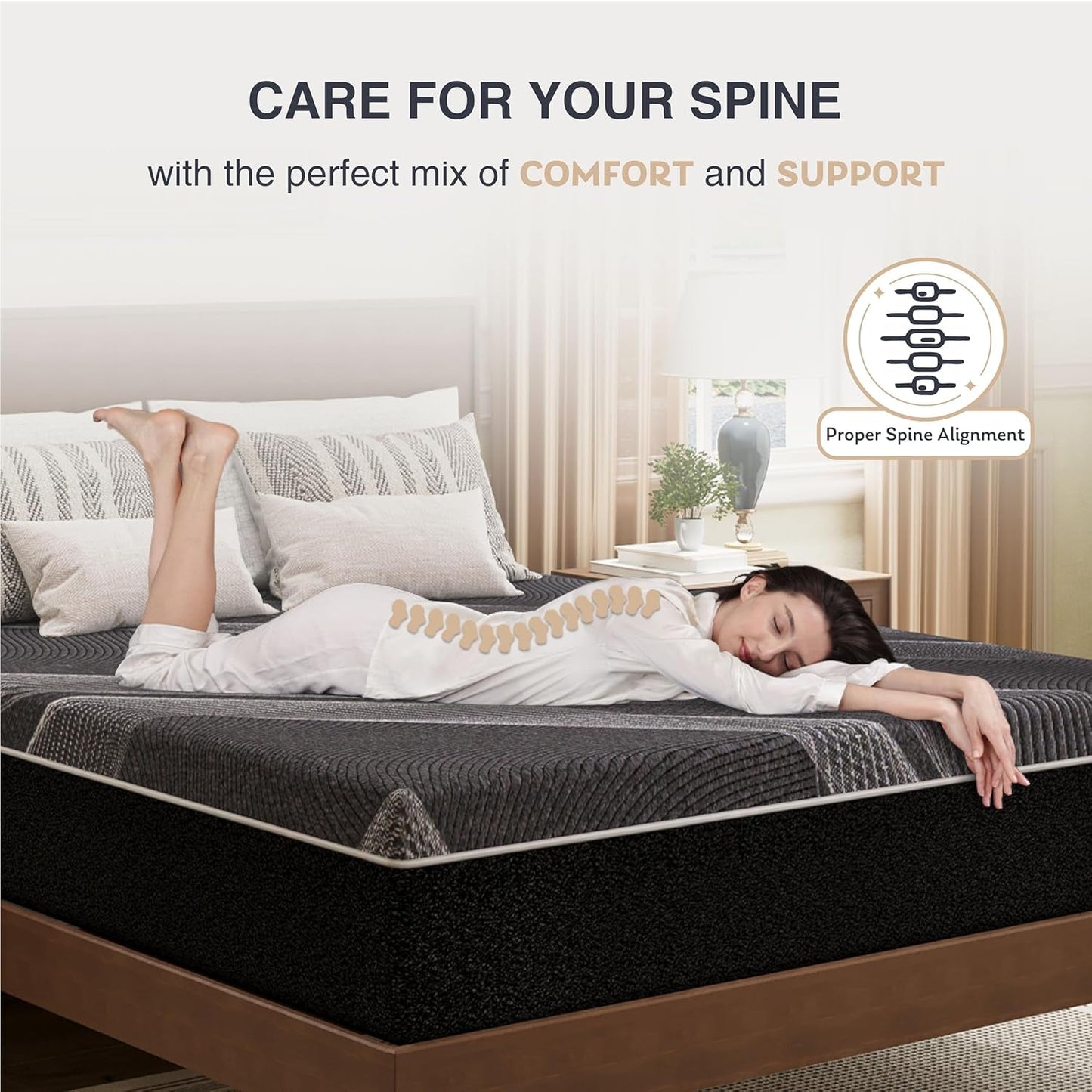 NEW Queen Size Gel Memory Foam Mattress Certipur Certified