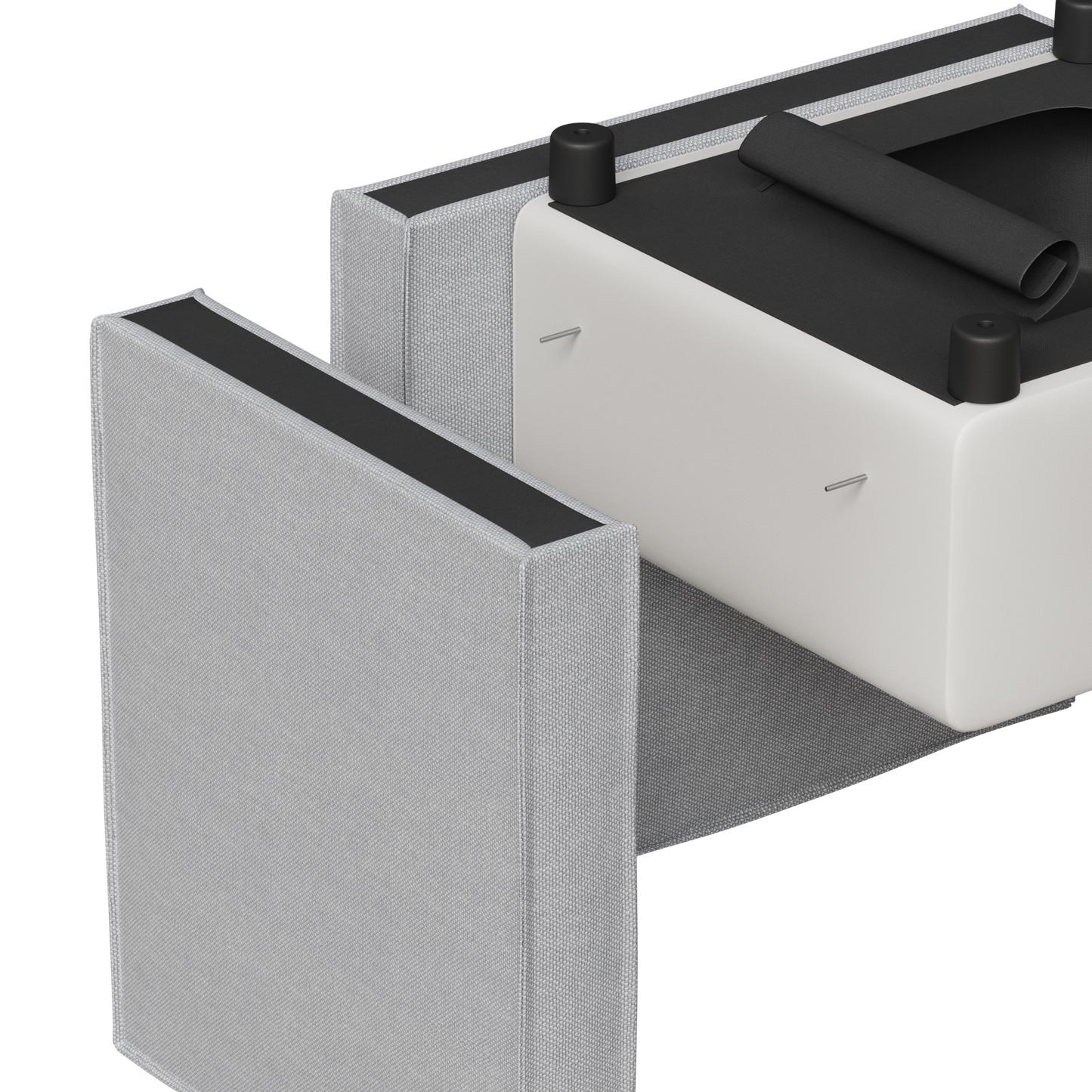 NEW Decorative Breathable Seat Cushion Comfortable Gray Single Cushion Armchair Sofa Chair