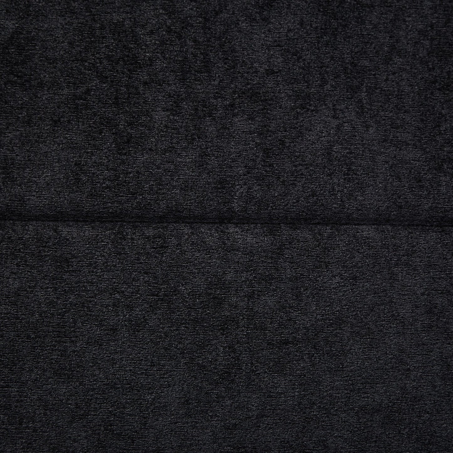 NEW Black Chenille Upholstered Convertible Sleeper Sofa with 5-Position Backrest Side Pockets Storage