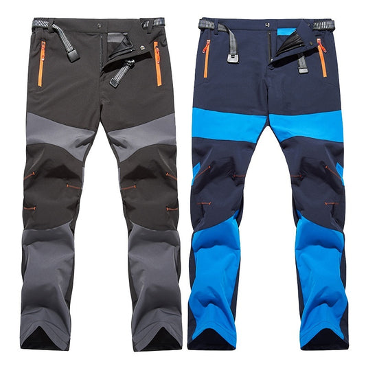 NEW Outdoor Stretch Breathable And Loose Plus Size Climbing Pants Men