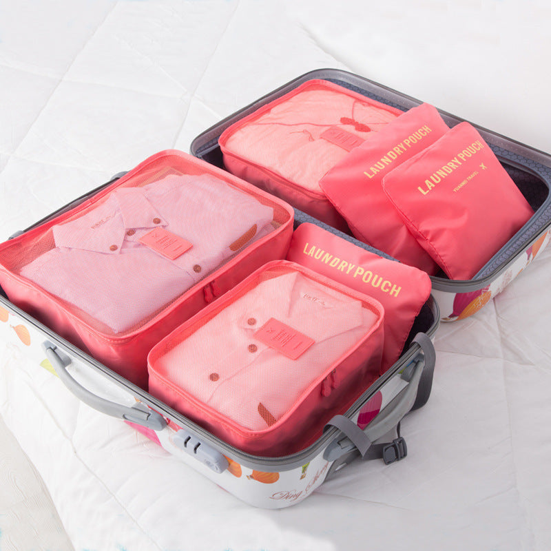NEW Travel Storage Bag Six Piece Set