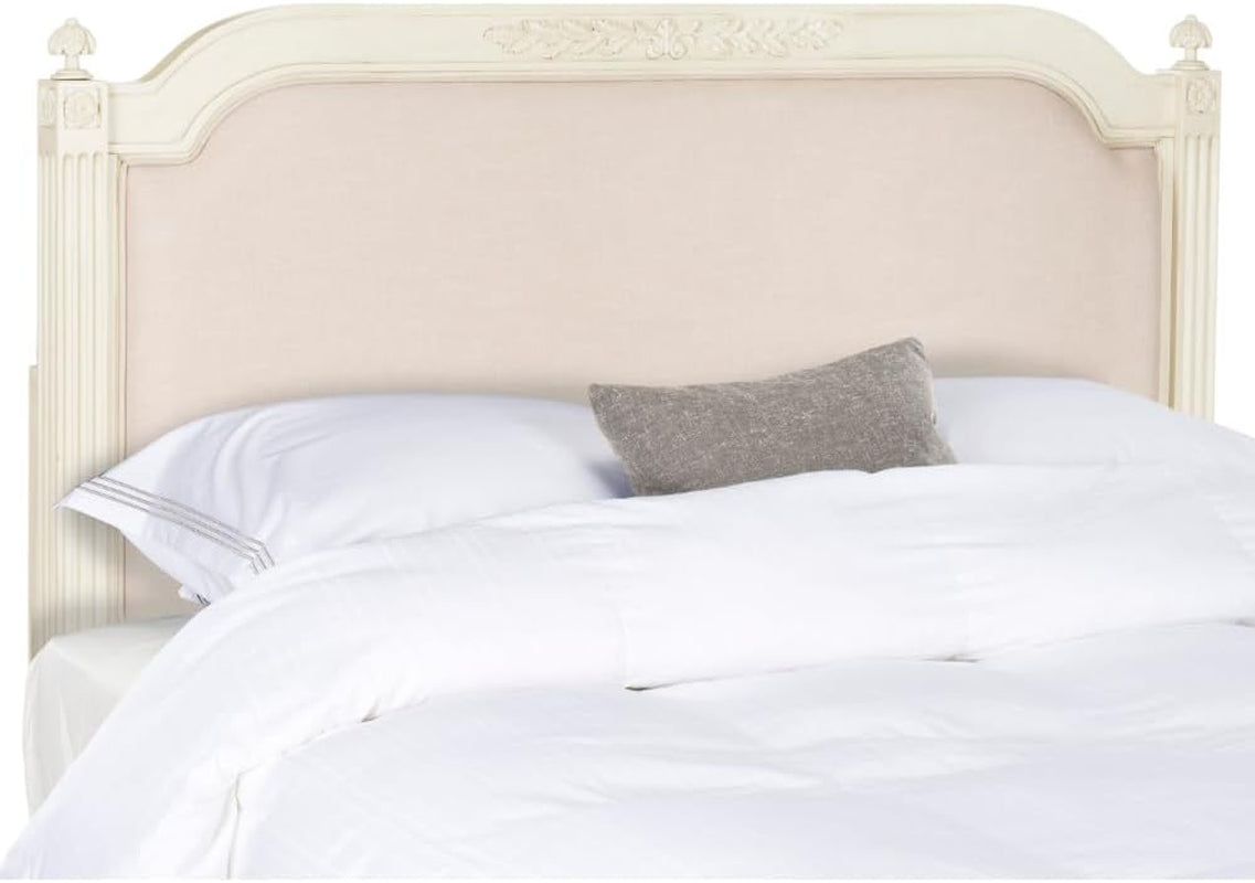 NEW Tufted Linen Rustic Beige Headboard for Twin Beds