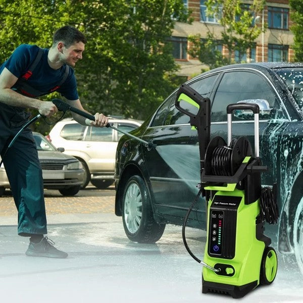 NEW High Pressure Washer Cleaning Machine Green Power Washer