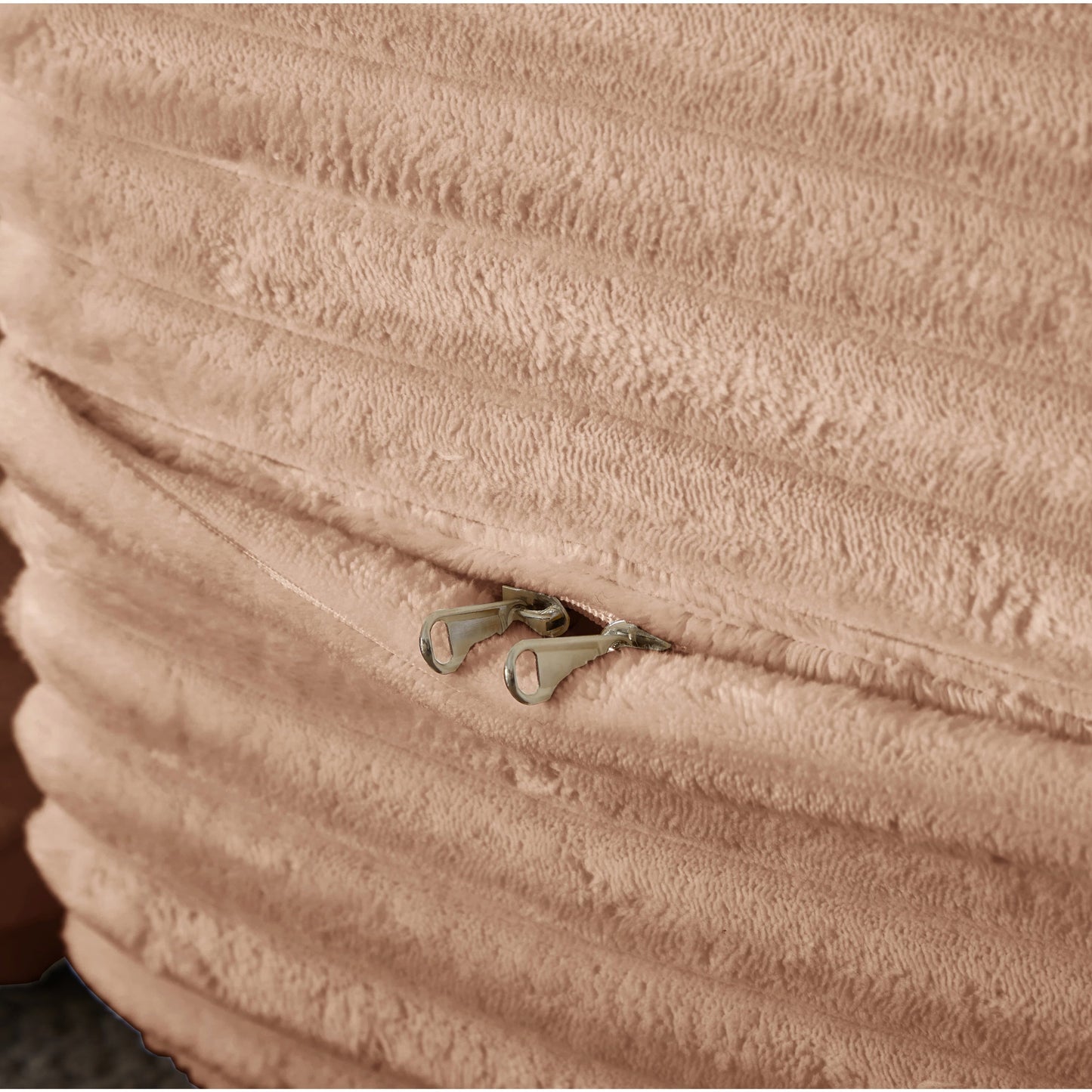 NEW Modern Convertible Plush Corduroy Foam-Filled Sleeper Sofa Bed with 2 Pillows & 15’ Full Size Folding Mattress