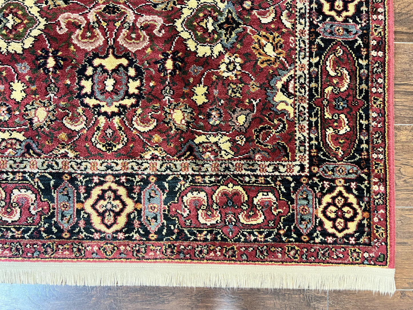 USED Karastan Rug 4x6, Williamsburg Herati #558, Wool Karastan Carpet, Vintage Karastan Persian Area Rug, Wool Pile