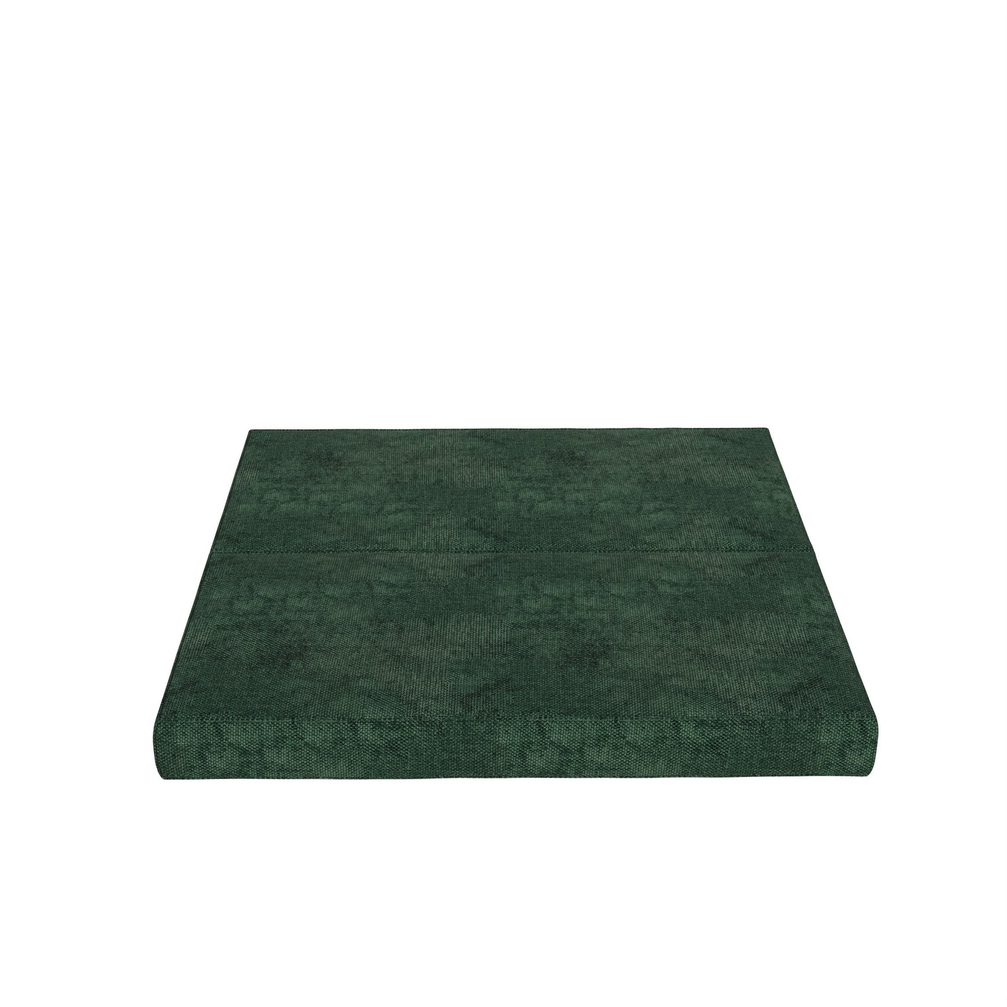 NEW 80 ' Convertible Couch Bed with 2 Pillows, 3-Seat Folding Floor Couch & King Size Bed Mattress, DIY Combination, Chenille, GREEN