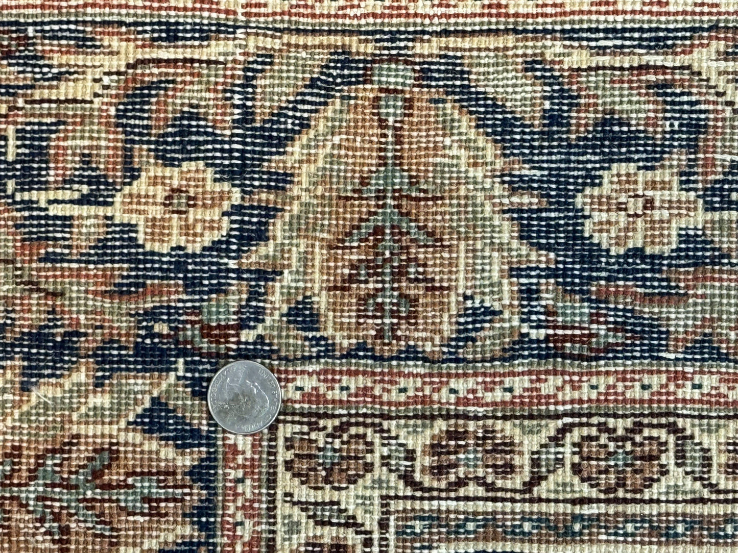 USED Turkish Kayseri Rug 6x10, Antique Turkish Carpet, Floral Medallion, Oriental Carpet, Red