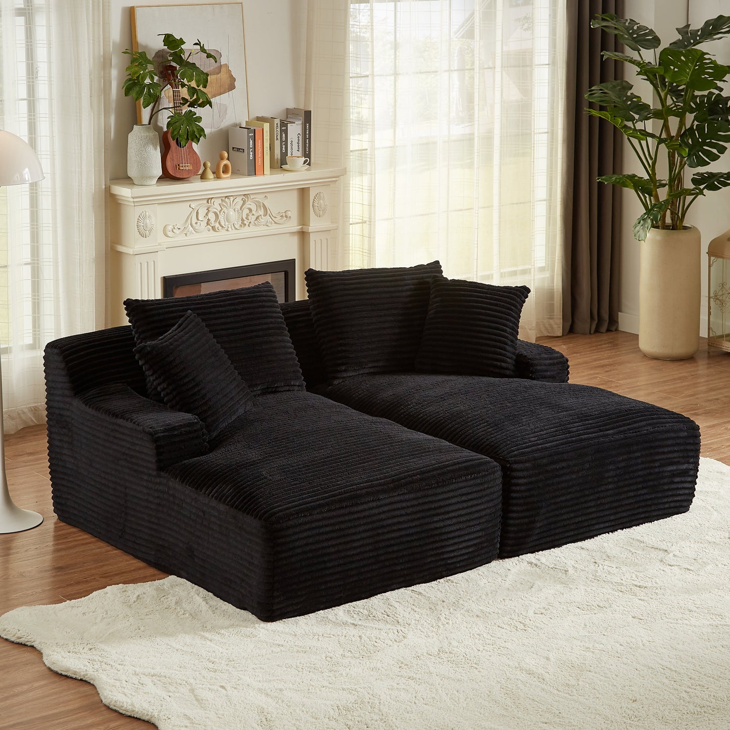 NEW Compressible double chaise lounge