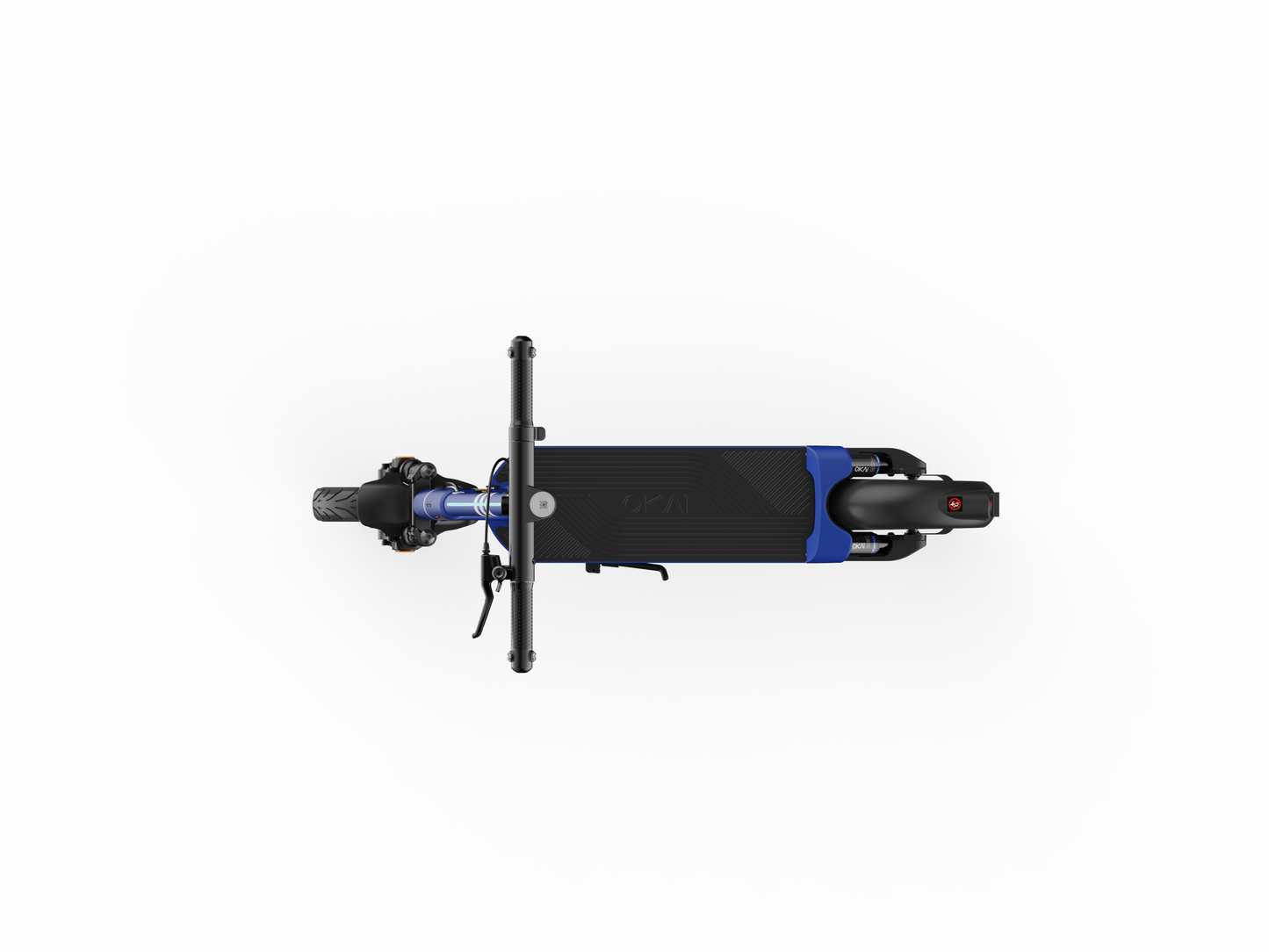 NEW Dual-Suspension BLUE Electric Scooter 43.5 Miles Max Operating Range & 24 mph Max Speed