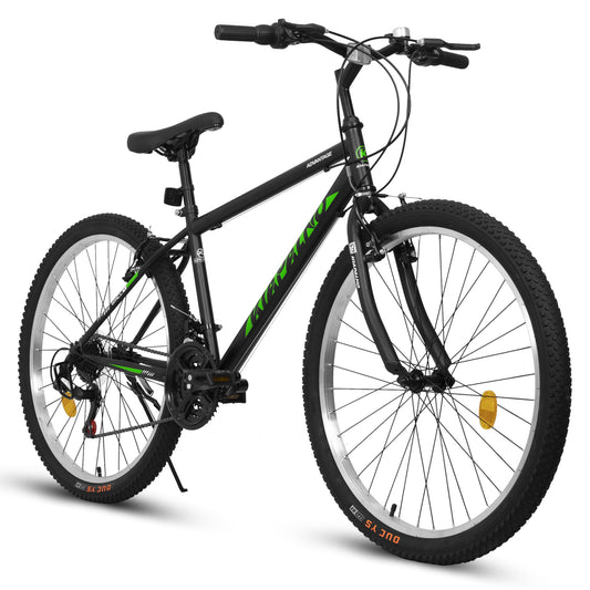 NEW A26338 26 Inch Carbon Steel Frame Mountain Bike,21-Speed Dual V-Brake, Adult and Teens Bicycle for Mountain