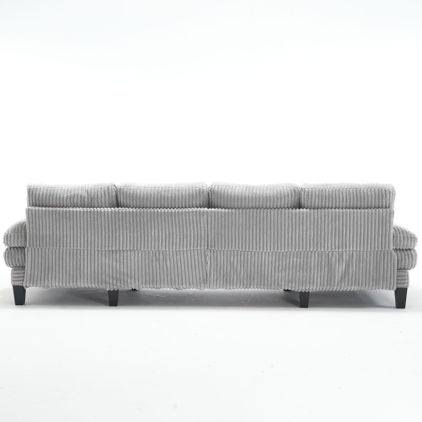 NEW U-Shaped Couch with Oversized Seat,4-Seat Sofa  with Double Chaise,Comfortable and spacious indoor furniture for Living Room,Apartment