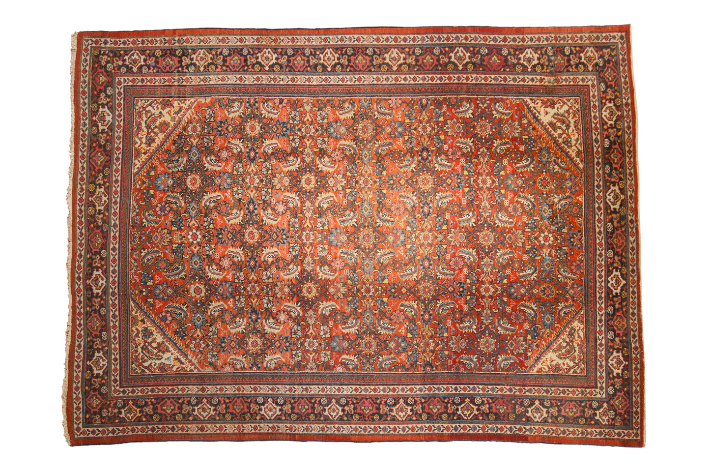 USED 8x10.5 Vintage Mahal Carpet