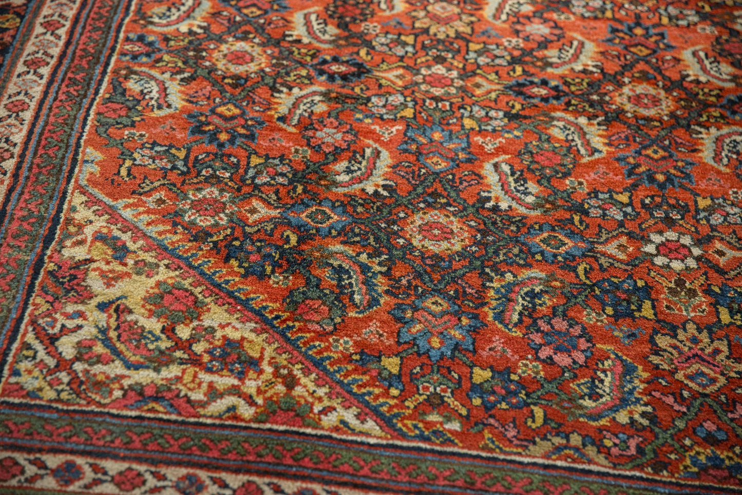 USED 8x10.5 Vintage Mahal Carpet