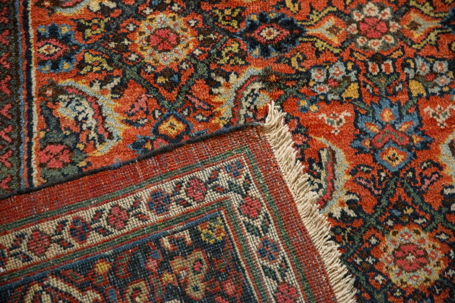 USED 8x10.5 Vintage Mahal Carpet